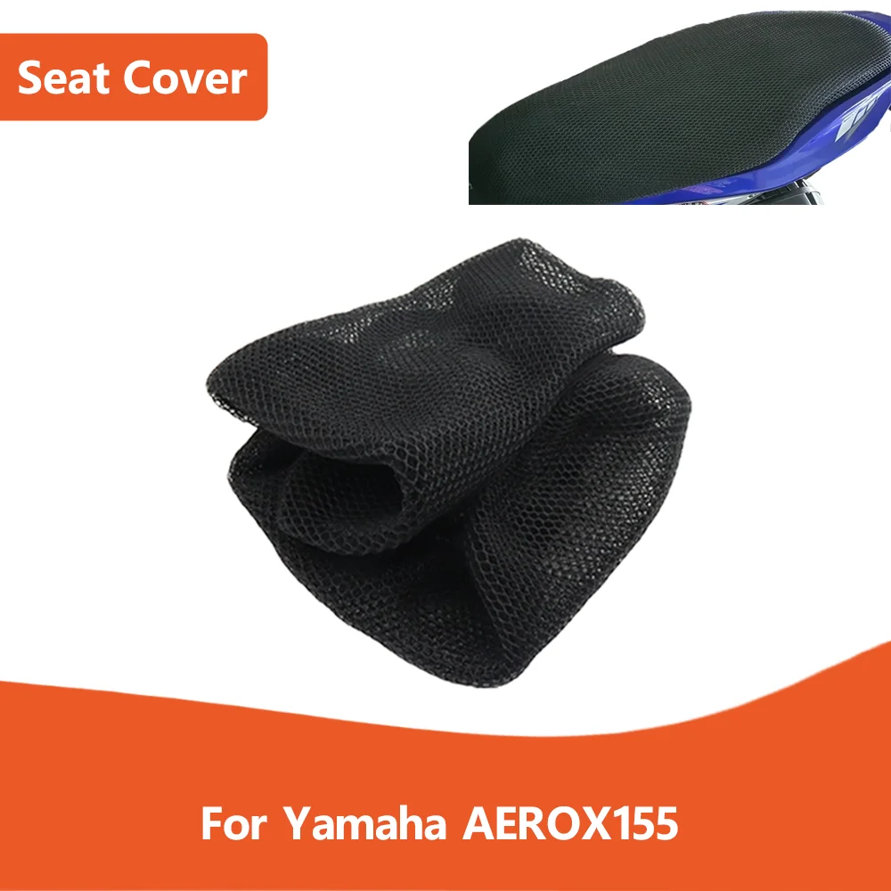 

For Yamaha AEROX155 AEROX 155 Motorcycle Accessories 3D Mesh Fabric Cushion Waterproof Protection Seat Cover