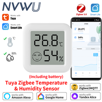 Tuya Zigbee 3.0 Temperature Humidity Sensor APP Remote Control Thermometer via Smart Life For Smart Home Work With Yandex Alexa