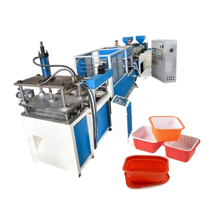 Ceramics tableware ram press machine paper lunch box making machine biodegradable tableware making machine