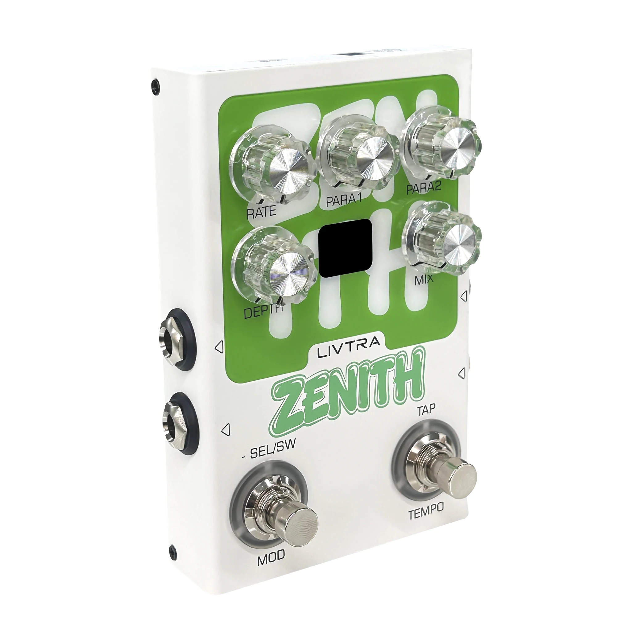 LIVTRA ZENITH Stereo Mod Pedal, 9 Hi-Fi Effects, True Stereo I/O, Tap Tempo, USB Recording for Electric Guitar - view 6