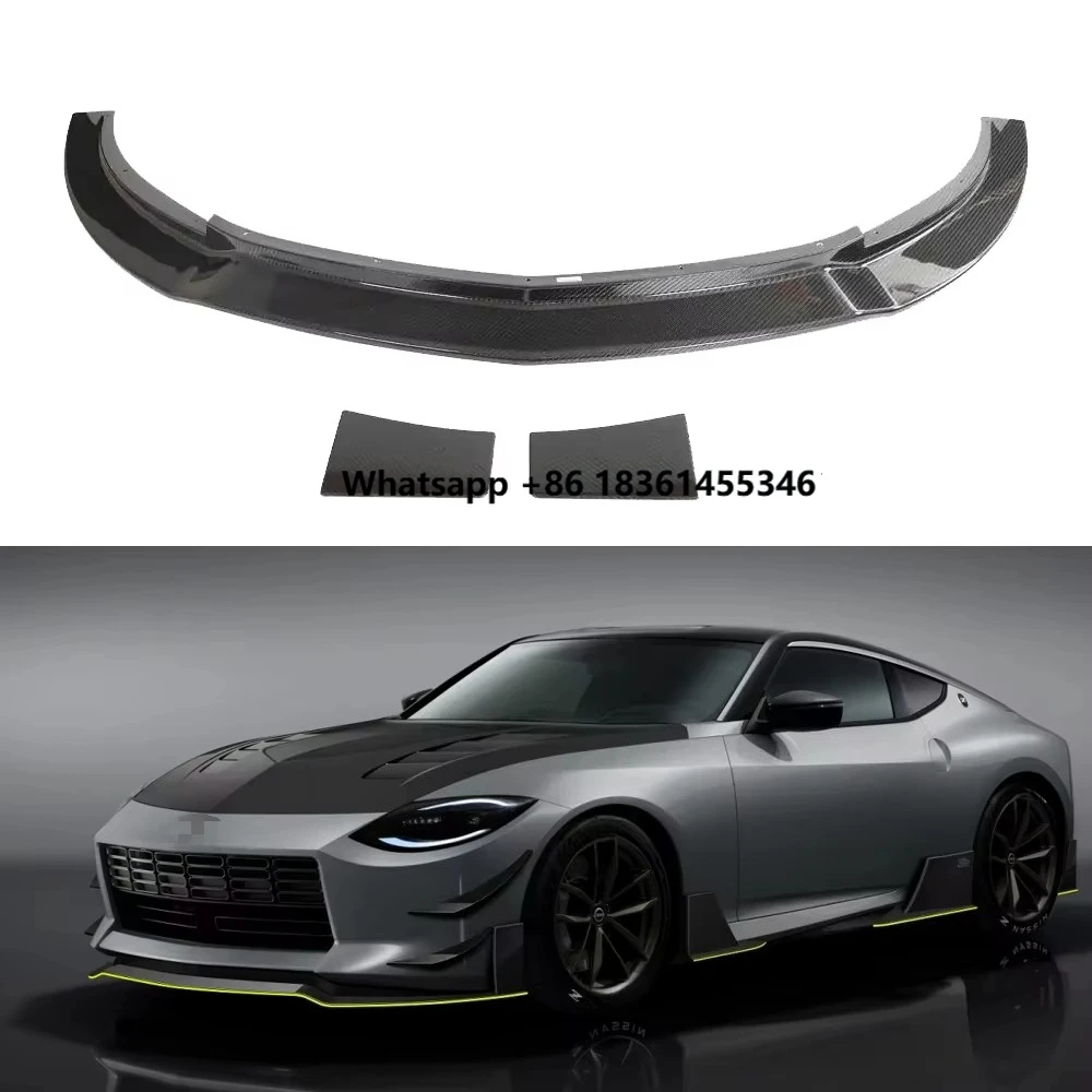 

for Z RZ34 400ZDry Carbon Fiber Front Bumper Lip Front Lip Splitter