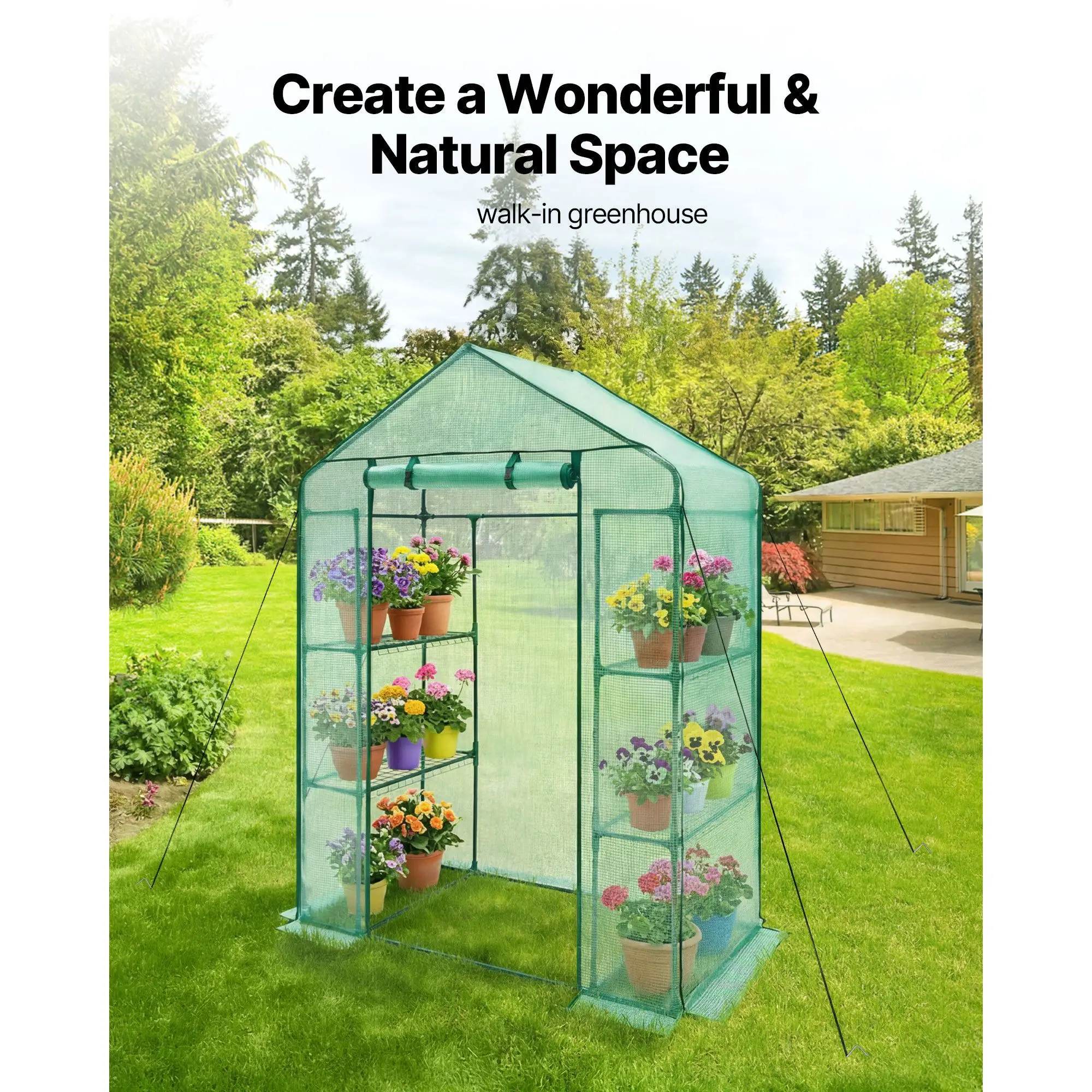 Walk-in Greenhouse, 55.5