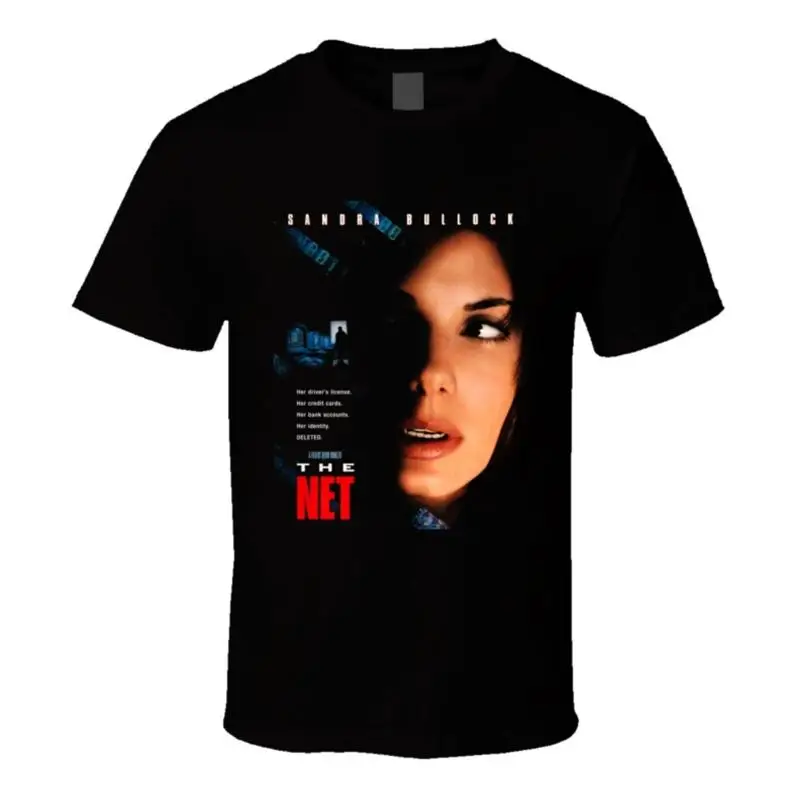

The Net Bullock 90's Sci Fi Retro Movie T Shirt