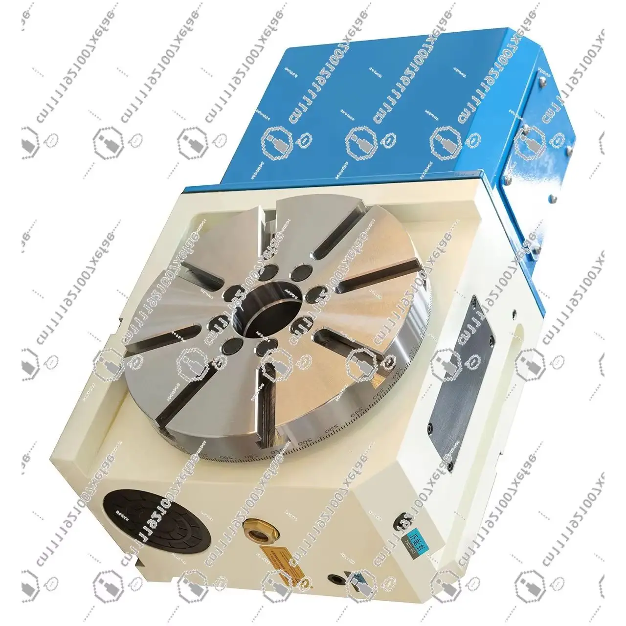 High-Precision Universal Four-Axis Turntable CNC Machine Tools AC Servo Indexing Head Gear Bearing Motor Parts Numerical Control
