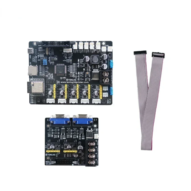 

TENLOG 3D Printer Marlin 2.0 Silent Motherboard 32-bit New Upgrade Controller Board with WiFi(no TF card)