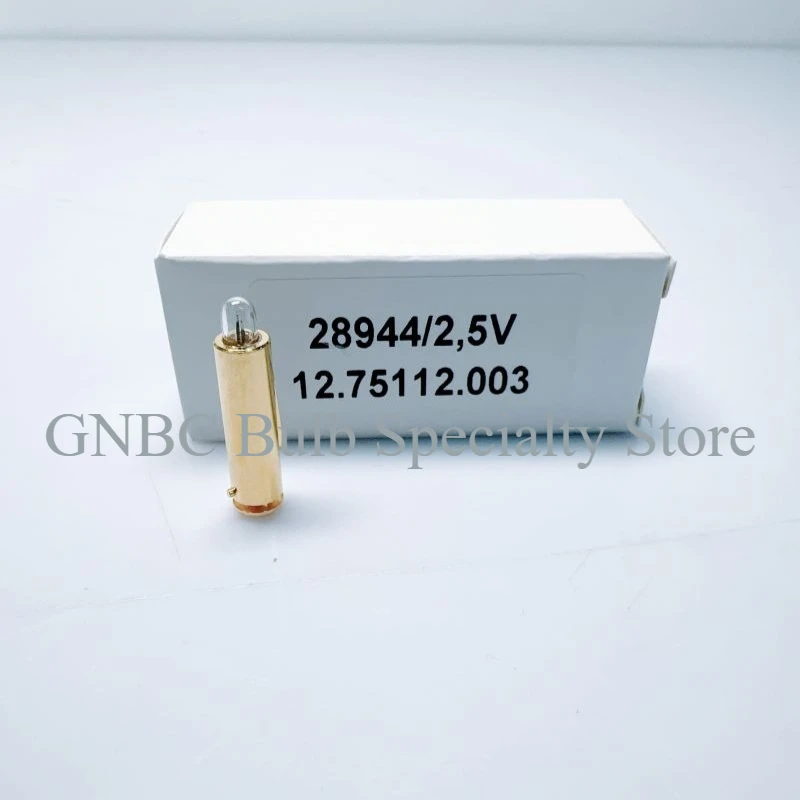28944 12.75112.003 2.5V Halogen Bulb for KAWE Eurolight E30 Piccolight E50 E55 Ophthalmoscope Replacement Lamp