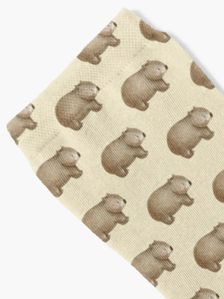 Aussie Animals: Wombat Socks Golf Socks Sport Socks Men Women'S Compression Socks