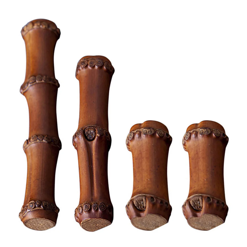 4Pcs Chinese Style Pen Pillow Brush Rests Retro Holder for Painting Calligraphy Pens Desk Storage Artistic Study Decor