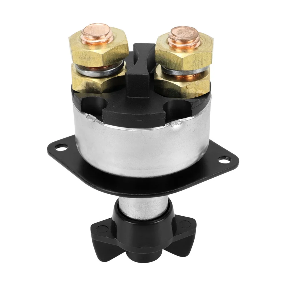 

100A Power Battery Cut-Off Marine Power Management Black Twist Operation Battery Disconnect Handles Up To 100A