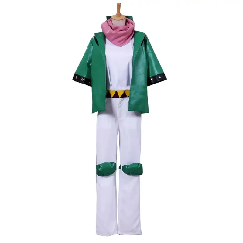 2025 Caesar Anthonio Zeppeli Cosplay Costume With Belt Scarf Glove