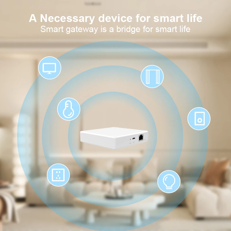 Matter Protocol Smart Thread Hub Zigbee Smart Home Bridge Matter Gateway Hub Support Tuya Siri Homekit Smartthings Alexa Google