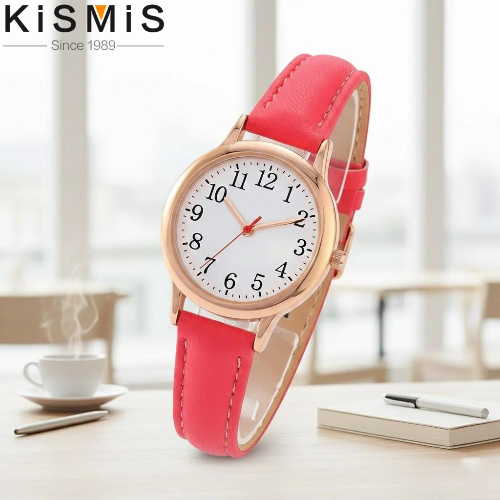 

Womens Fashion Quartz Watch Easy Read Numerals Simple Dial Thin Bracelet Elegant Timepiece