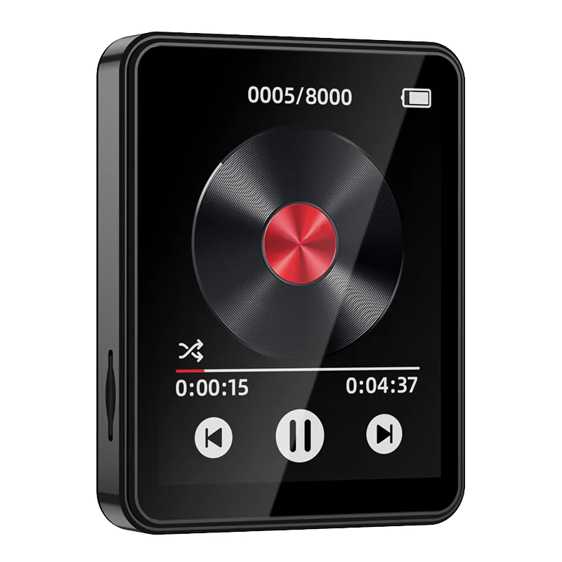 screen full touch wireless Android MP3 player with built-in speakers for students