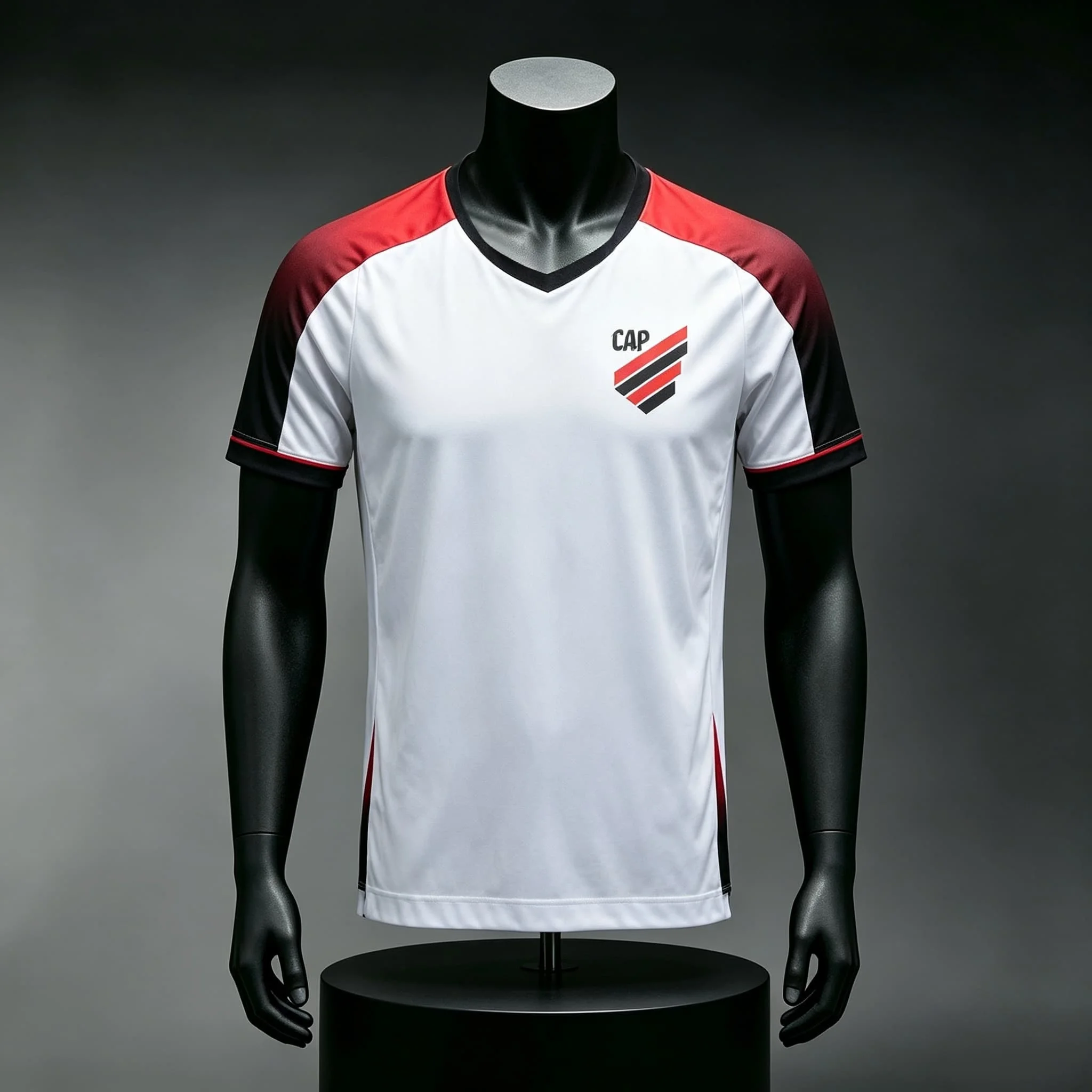 Herren Athletico Paranaense Fußballtrikot Schnelltrocknend Kurzarm Fußballshirt Brasilien Serie Trainings-Fan-Uniform Sportbekleidung – Detail 8
