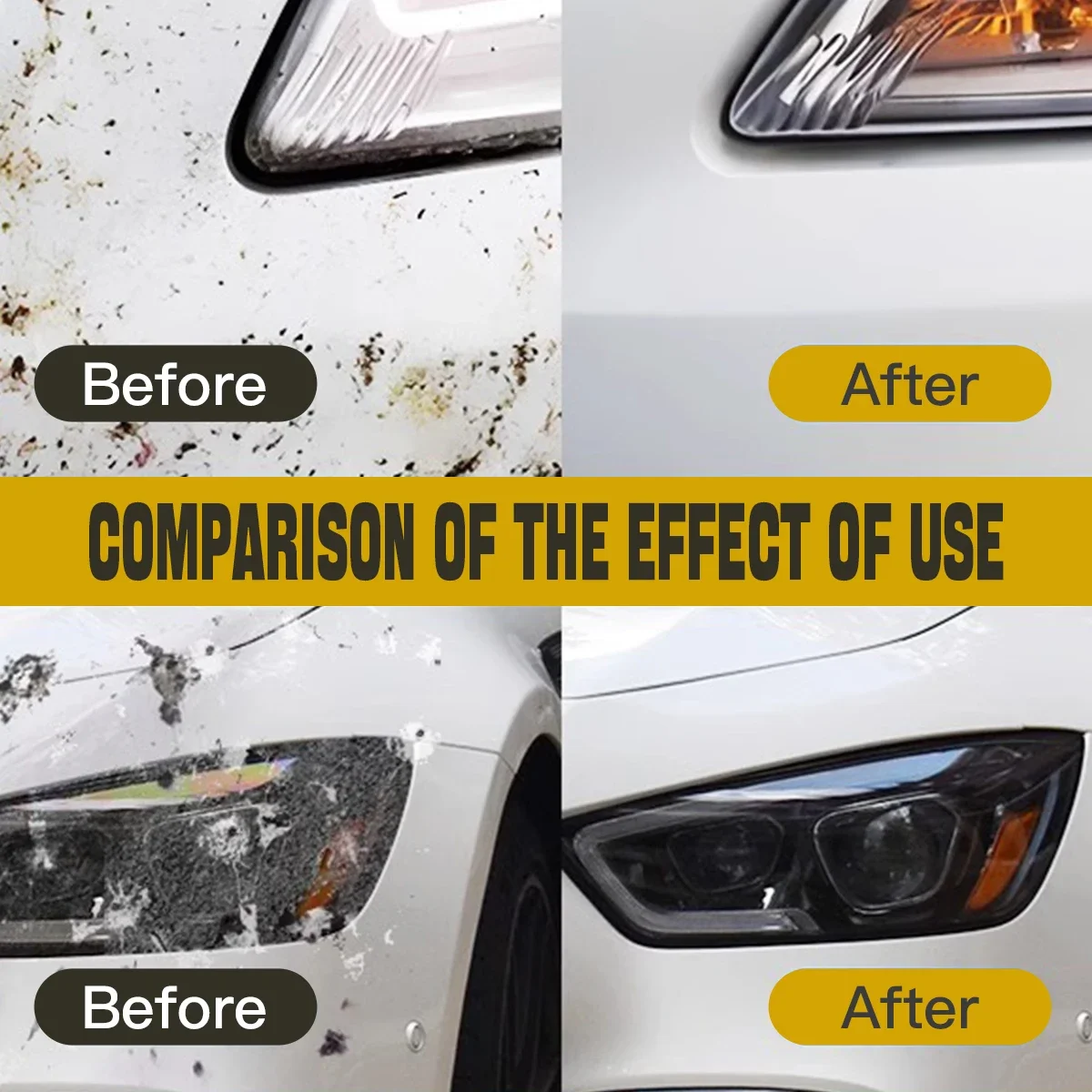 Bug Stains Remover Insect Gum Bird Droppings Flying Paint Car Stickers Strong Adhesive Remover Ceramic Car Coating ﻿RG319 - view 5