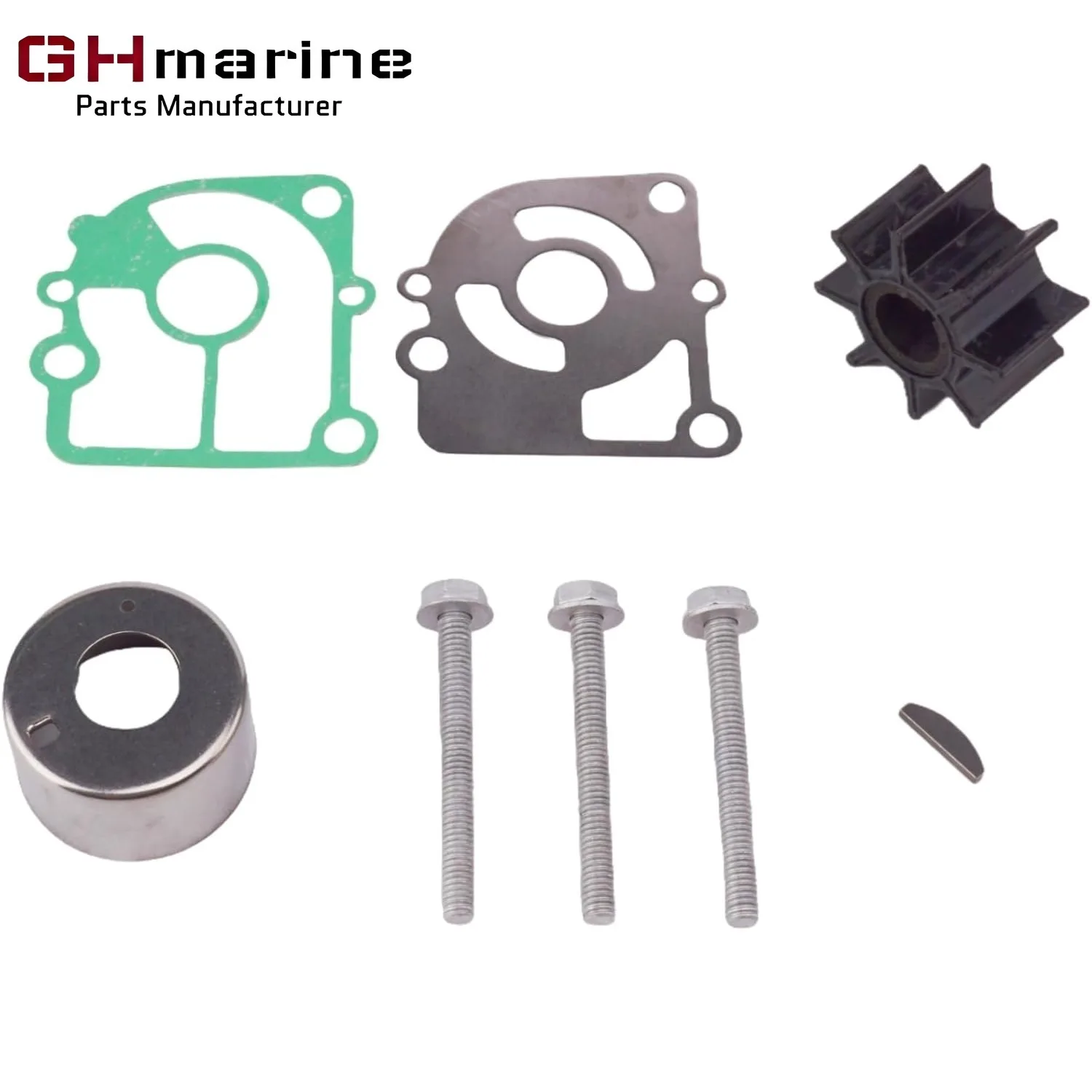 

362-87322-0 362652311M Replace Nissan Tohatsu 9.9 15 18 20 HP NSF9.9B NSF9.9B2 NSF9.9B Outboard Water Pump Impeller Service Kit