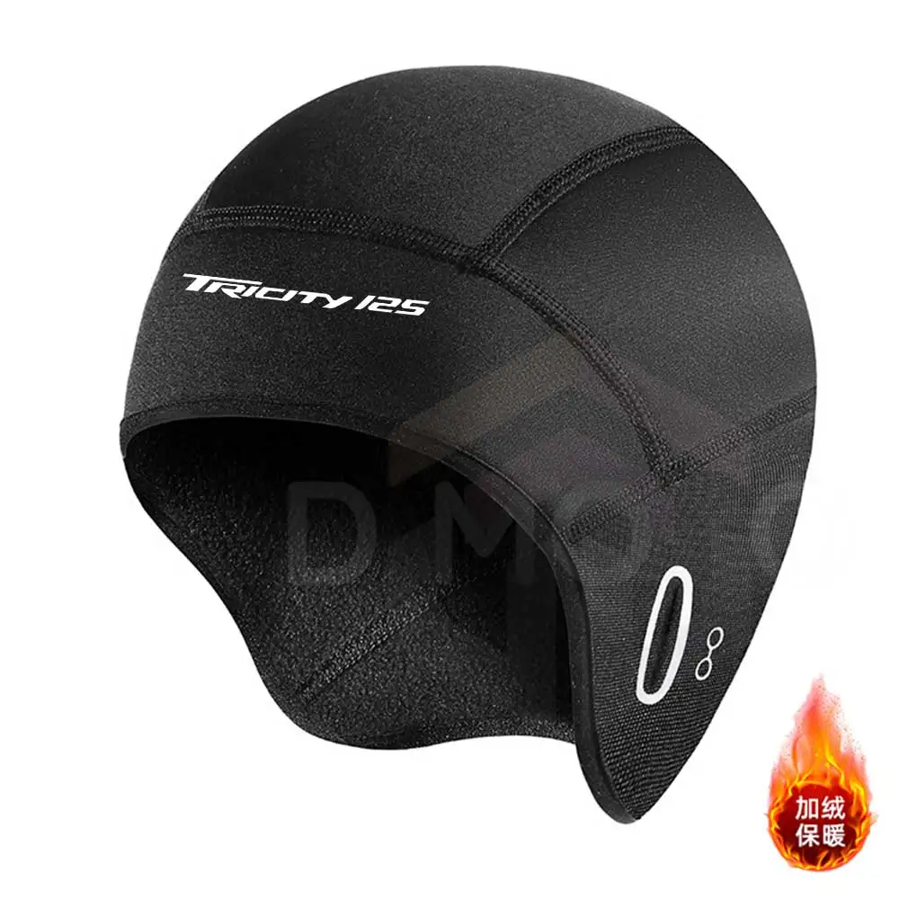 Caps Warm Outdoor Skiing Bike Riding Caps Helmet Liner Sweat Wicking Cap Running Hats for Men Accessories For yamaha TRICITY125