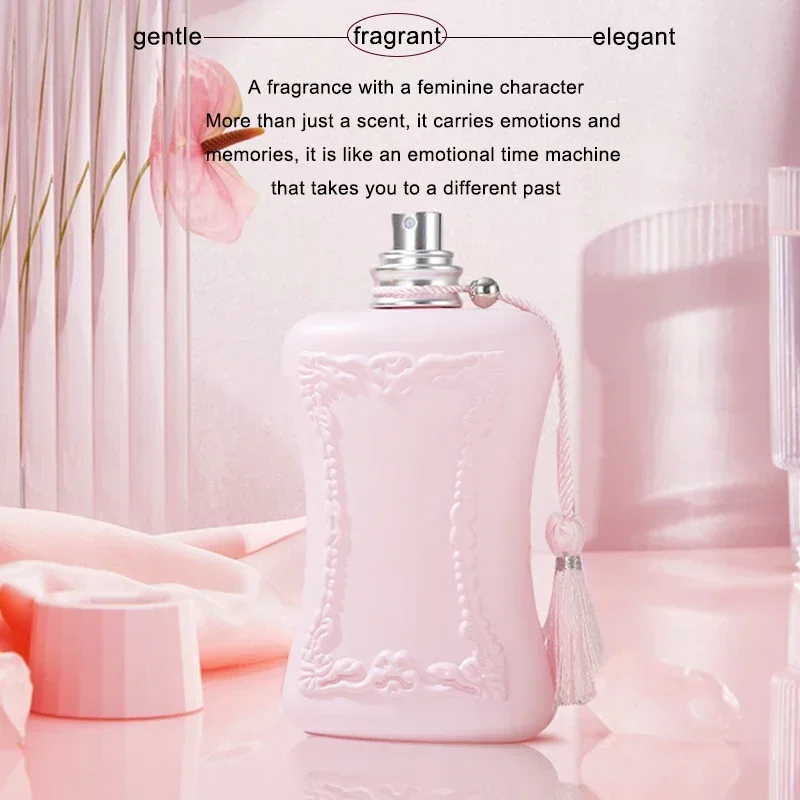 75ml High Quality Pheromone Perfume Floral Fragrance Body Splash Le Parfum Lasting Scent Fresh Natural Perfumes De Mujer