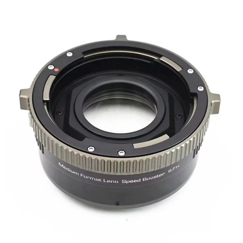 XPimage Speed Booster 0.71x Locking Focal Reducer Optics Adapter for Mamiya 645 Lens to FUJI GFX 100S 50SII 50R