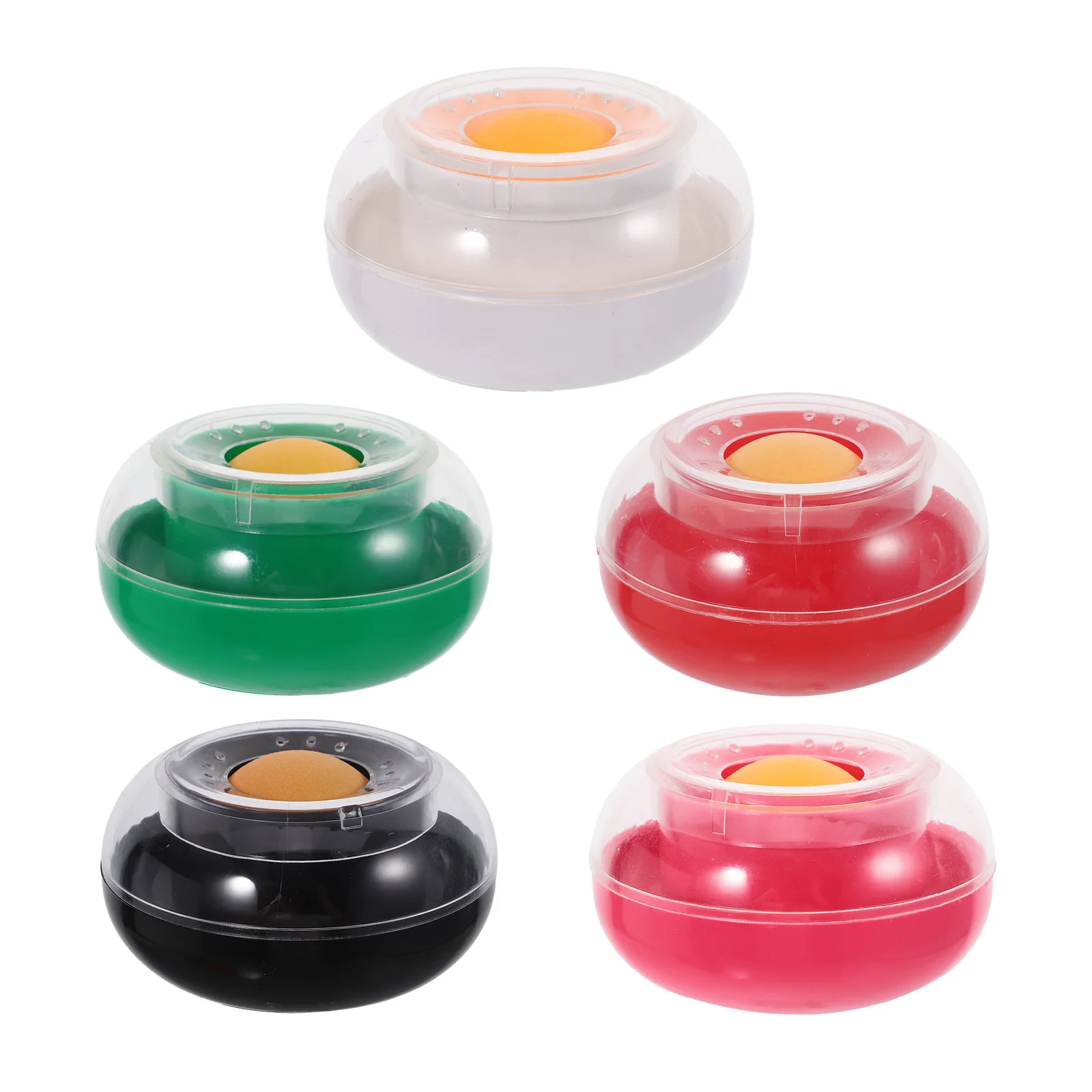 5Pcs Fingertip Moistener Small Finger Moisturizer for Professionals Easy Grip Bills Documents Sorting Paper Money Handling