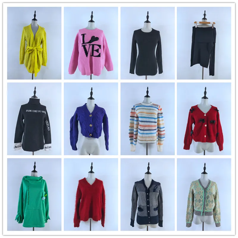 

Vintage Warm Casual Commute Sweater Unique High-End Faion Personali Match All Seasons Polyester Fiber Long Sve