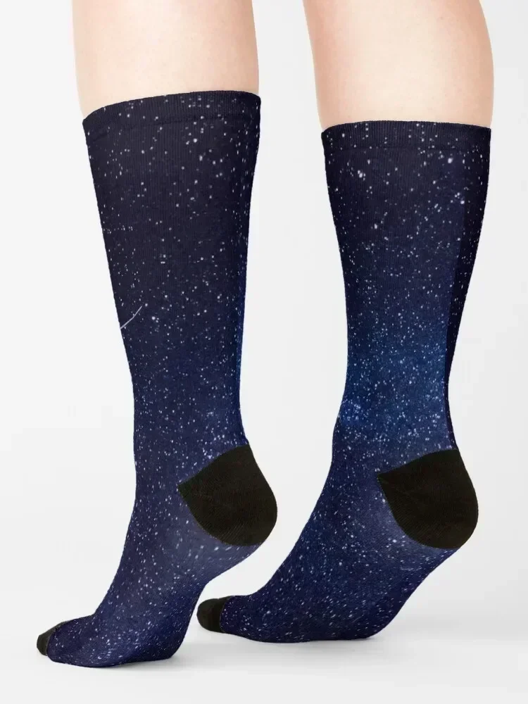 Kaus Kaki Langit Berbintang Kaus Kaki Pemanas Musim Dingin Pria Termal Sepatu Retro Kaus Kaki Wanita Kaus Kaki Pria