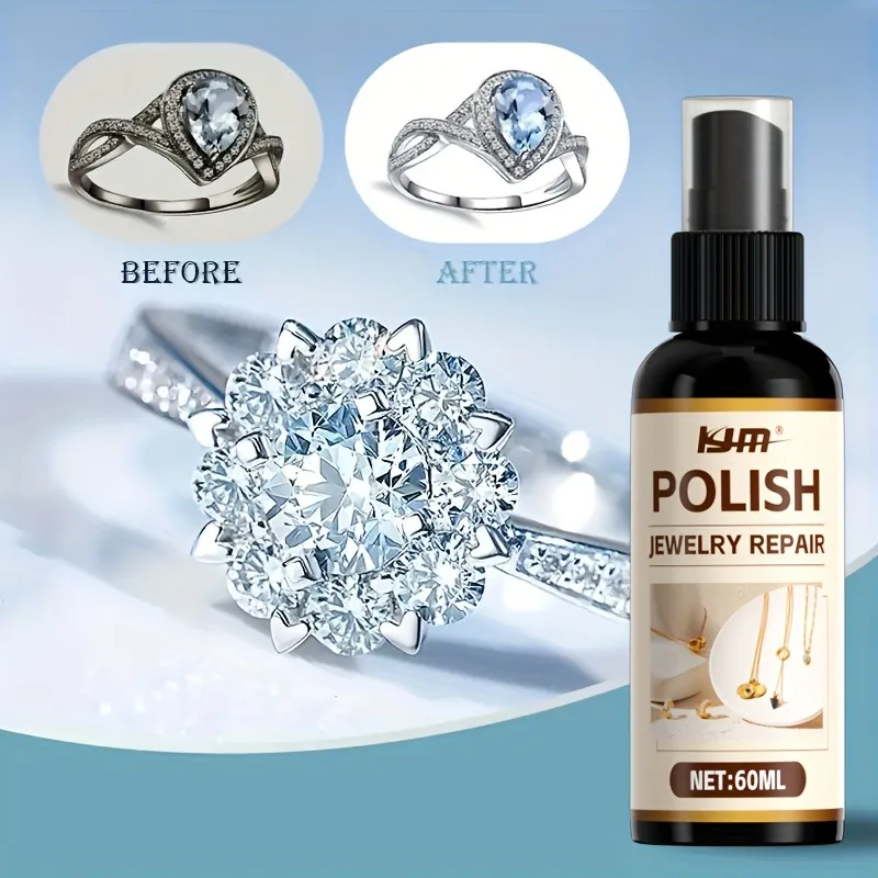 

2-in-1 Jewelry Oxidation Remover: Gentle Non-Abrasive Cream, Restores Silver Rings/Bracelets – Home/Travel Gift for Lovers