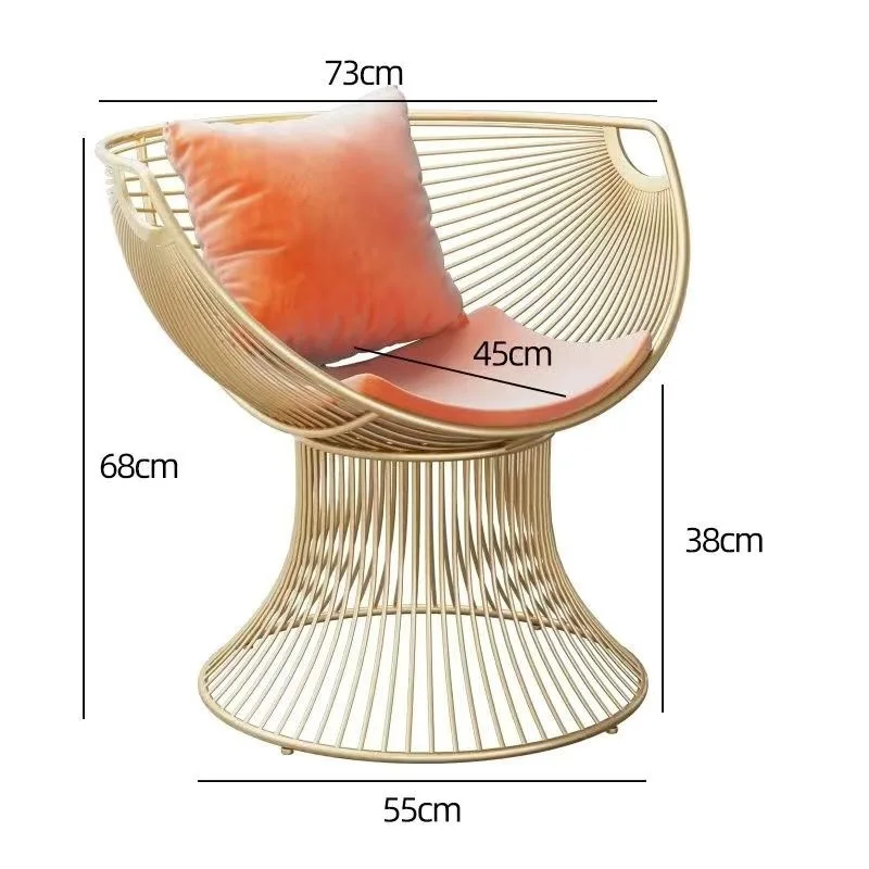 Light luxury living room receiving negotiation table balcony leisure table and chairs three-piece set