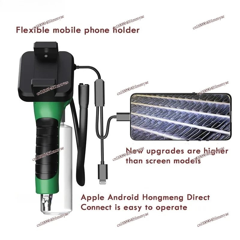 

Car Air Conditioner Visual Cleaning Gun Air Outlet Evaporation Box Sterilization Cleaning Tool Air Conditioner Cleaning Kit