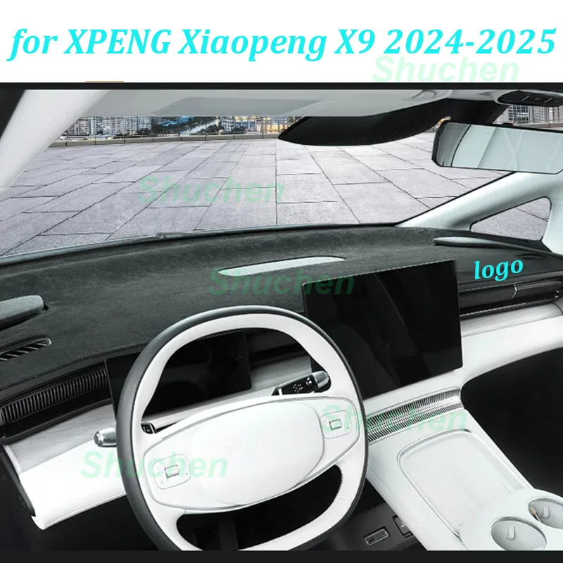 

Car Dashboard Panel Light-proof Pad for XPENG Xiaopeng X9 2024-2025 Sunshade Protective Cover Carpet Interior Accessories