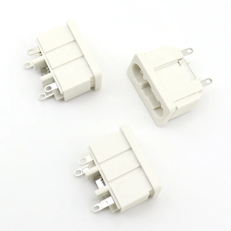 White Three-Hole 8-…