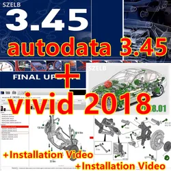 Autodata 3.45 inVivid workshop date 2018.01(Atris-Technik) Parts catalog software for European cars wiring scheme+install Video