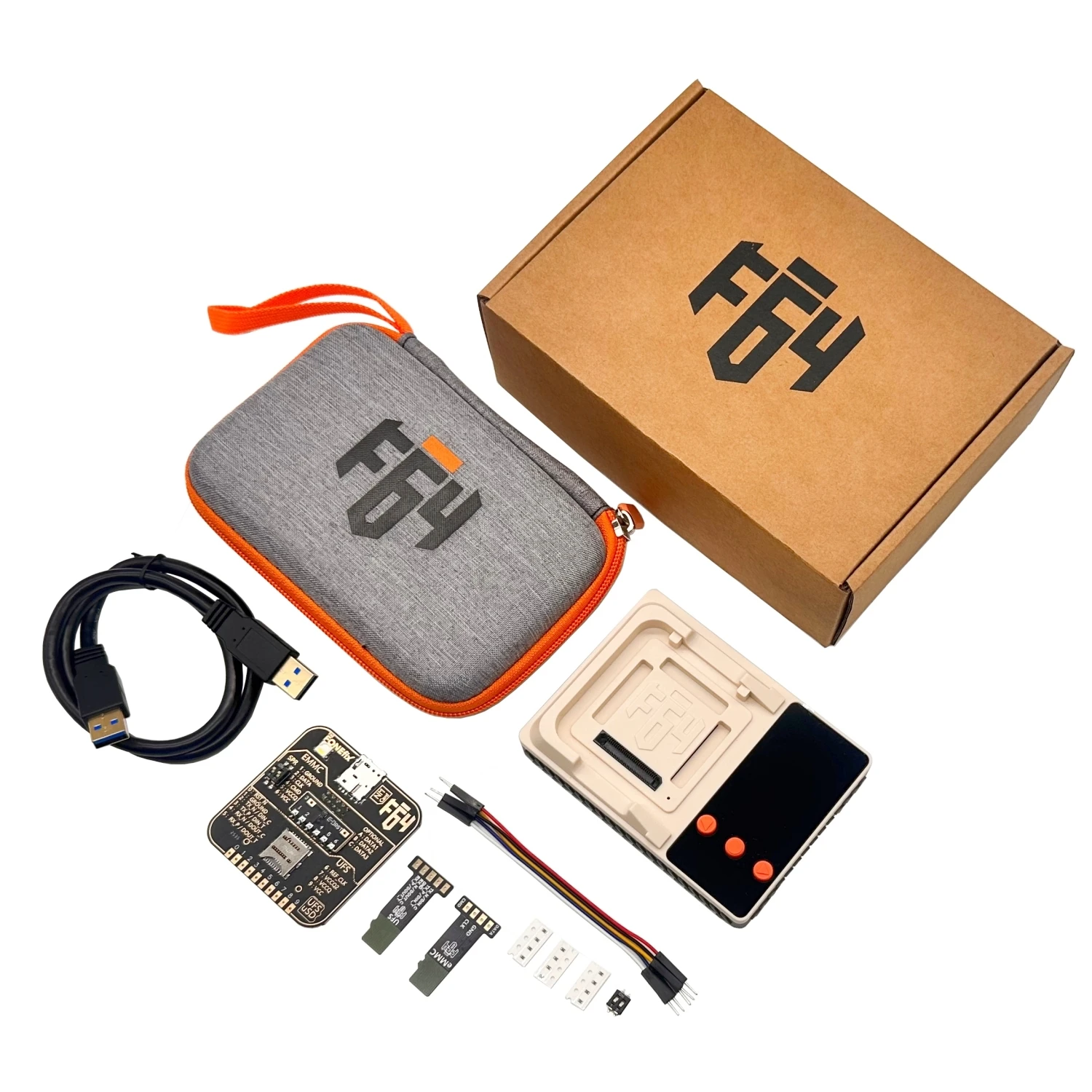 F64 Box última versión F64 Lite Flash64 para Z3X Easy JTAG Plus Box Flash 64 Box AA