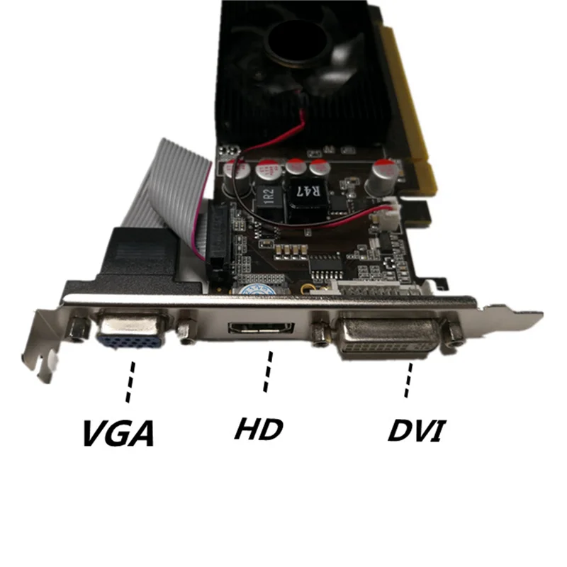 

5X GT210 1GB DDR2 64Bit Graphics Card PCIE 2.0 GPU -Compatible DVI VGA Desktop Video Card
