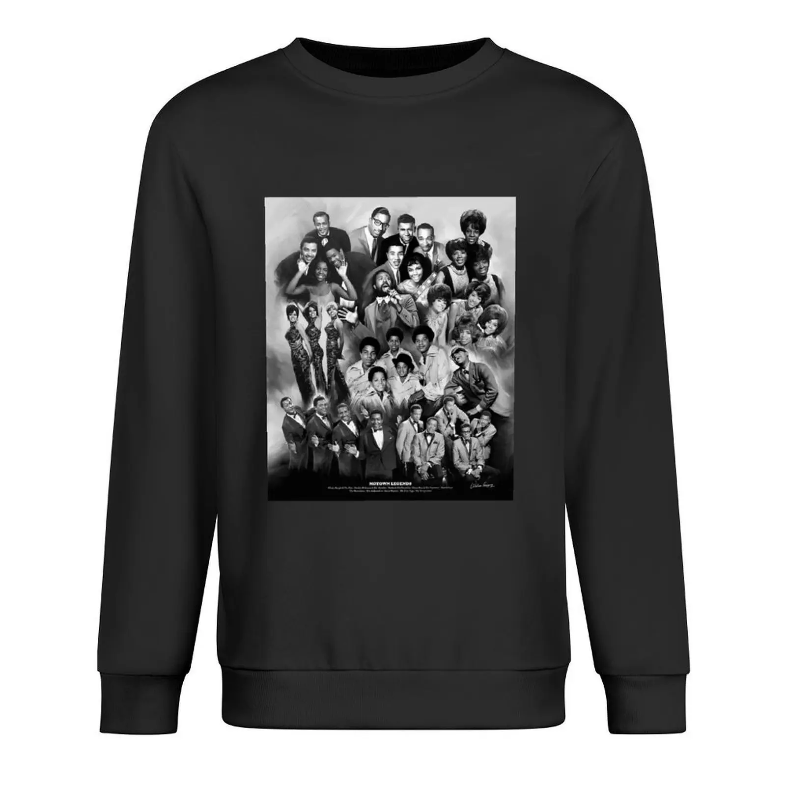 

motown legends Pullover autumn new products men's sweat-shirt set men's clothing korean style clothes men's sweatshirts