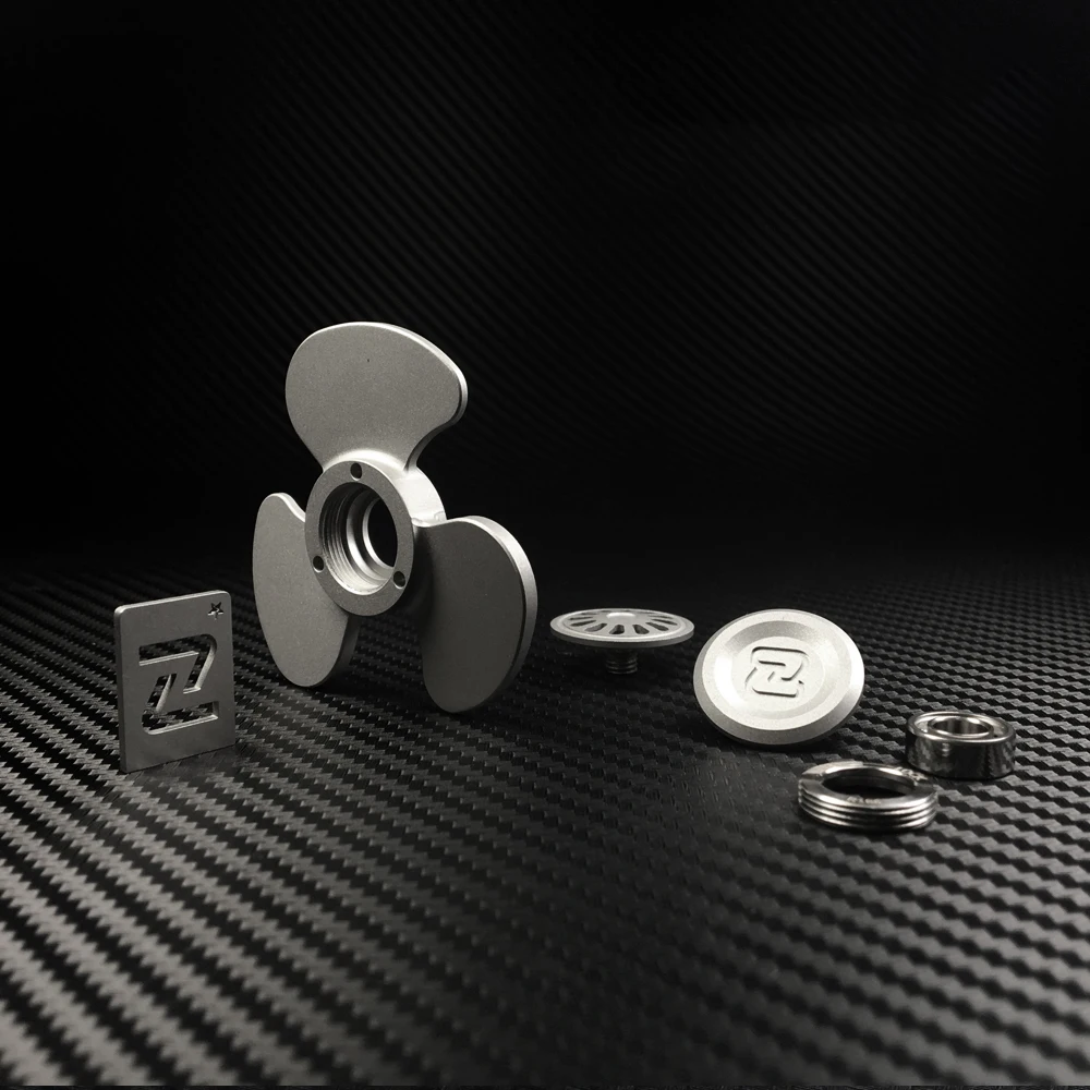 MCZHI – support de voiture rotatif, hélice de ventilateur magique, décompression EDC, Spinner à Fidget mécanique