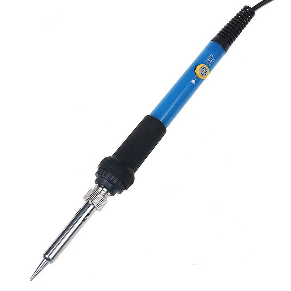 Electric Soldering 60w Iron EU US UK Temperature Adjustment Soldering Iron Electronic Welding Repair Tool Set