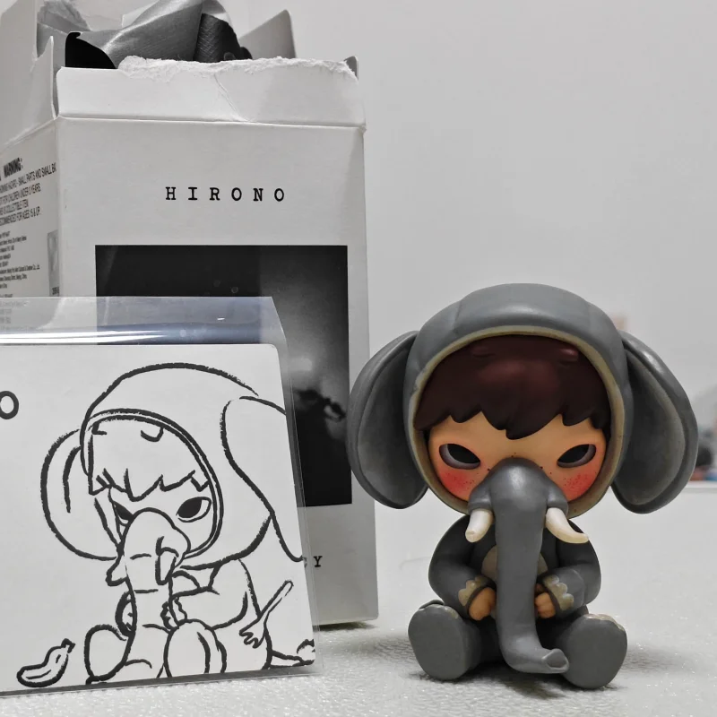 POP MART Hirono City of Mercy Series Blind Box Guess Bag Mystery Box Toys Dolls Desktop Ornaments Collection Action Figure Gifts