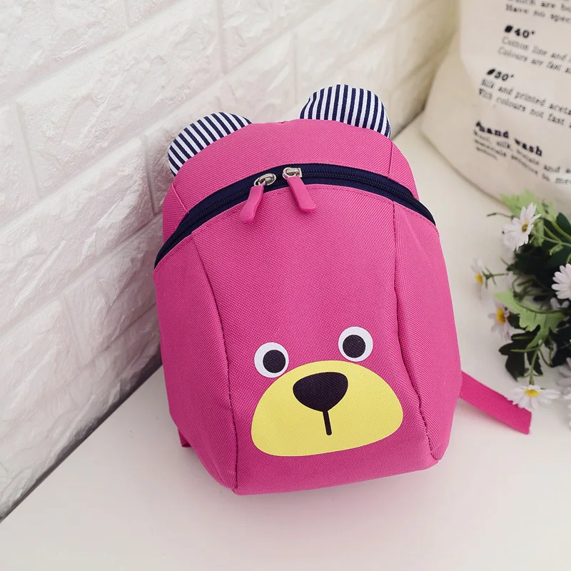 High Quality Anti-lost Children School Bags Girls Boys Schoolbag Shoulder Cute Bear Zoo Animal MINI Kids School Backpack