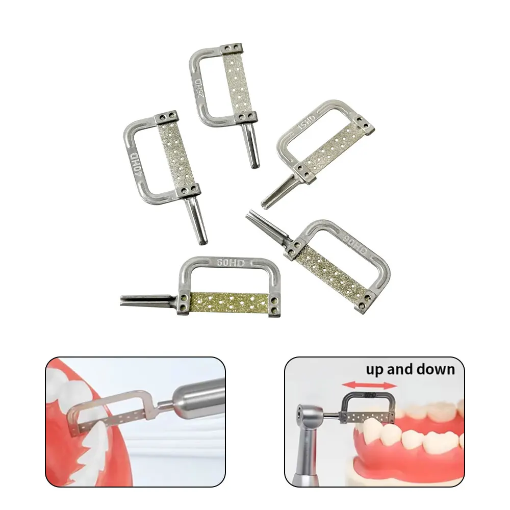 15-90HD Dental Orthodontics Interproximal Enamel Reduction Automatic Strip Double Sided Reduction IPR Automatic Strip Holder