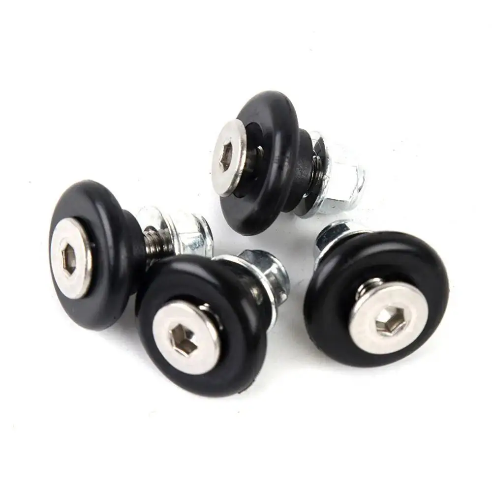 4pcs Motorcycle Tailbox Bracket, Wear-Resistant Rear Luggage Buckle Bushing, Quick Release Spacer