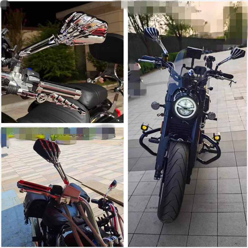 Motorcycle Accessories ，Suitable for Harley Cruise Princeton, Claw Rear View Mirror Rear Mirror