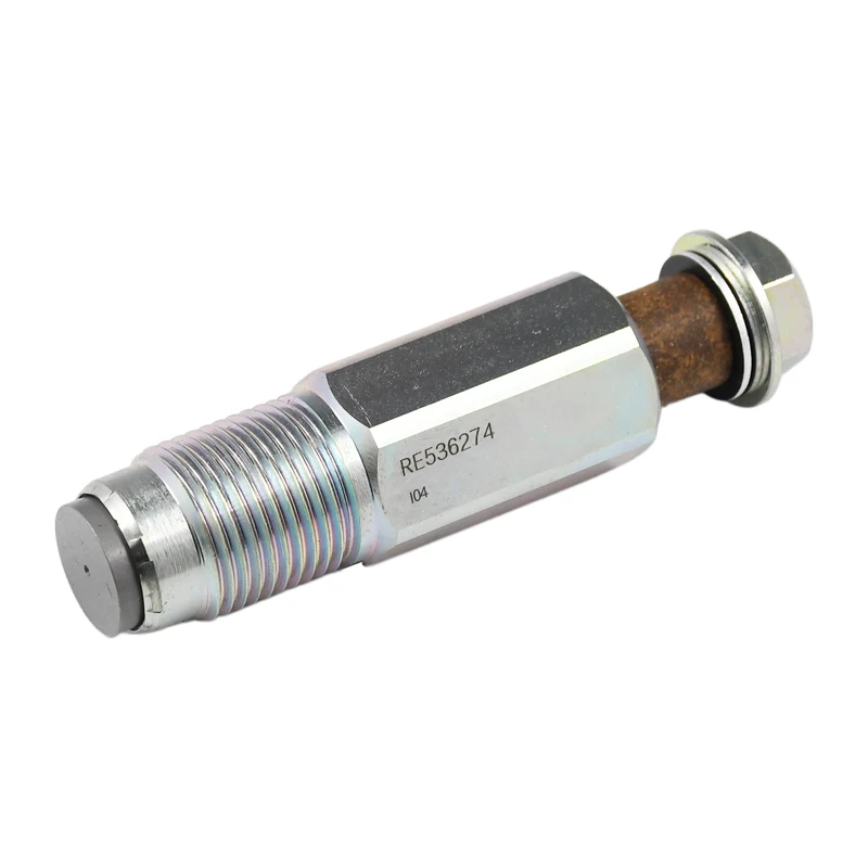 Pressure Relief Valve RE536274 A-RE536274 Compatible with John Deere Industrial Construction 1070E 1110E 1170E 1210E Tractor