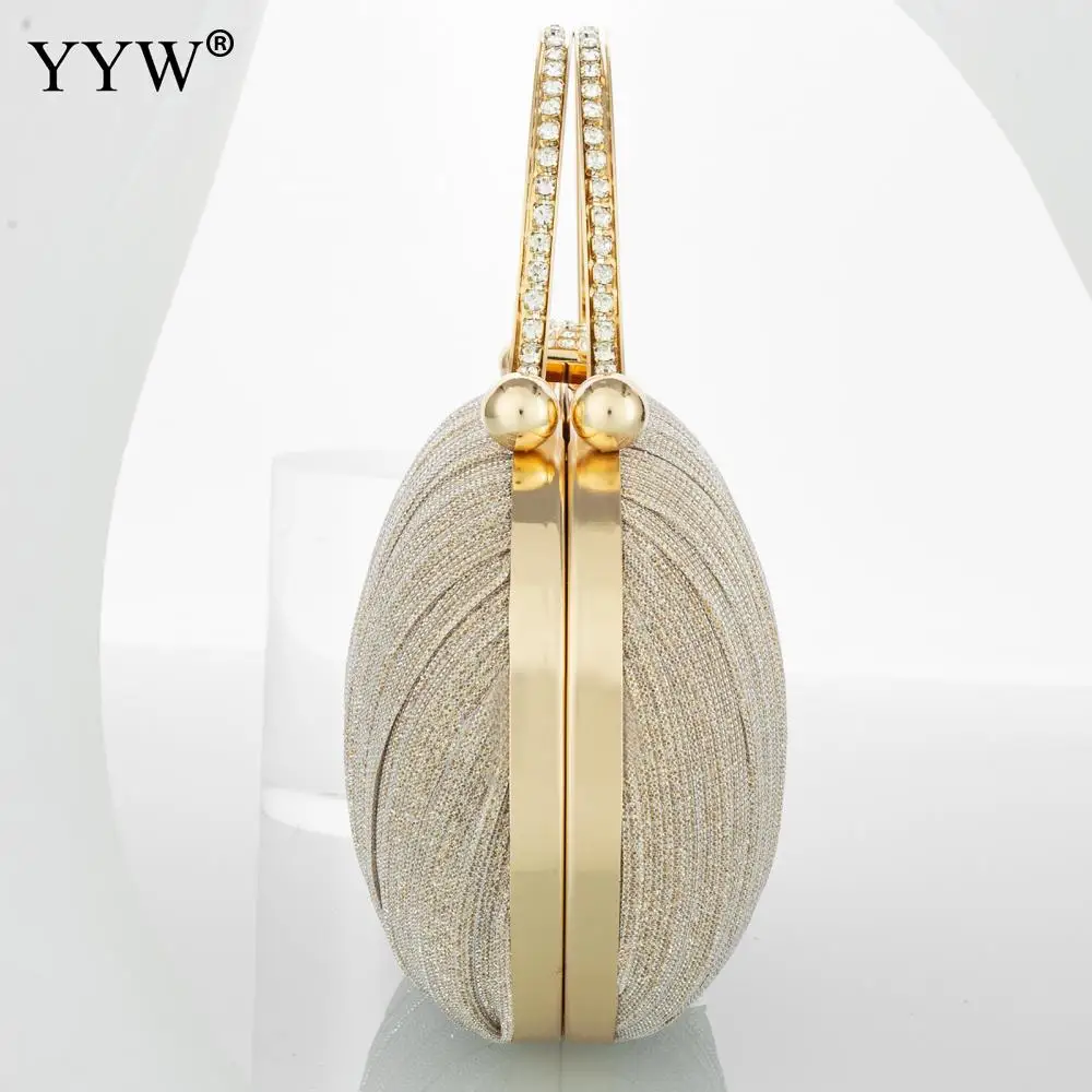 Luxury Women's Evening Clutch Shiny Wedding Clutch Handbag 2023 Women Party Chain Shoulder Bag Female Sequin Wedding Purse Bag