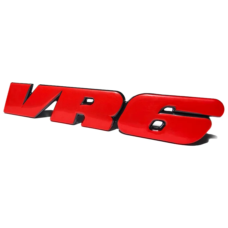 

Car accessory 3D VR6 Car Grill Badge Emblem Decal for MK3 Grille Auto Logo Volkswagen VW Golf MK3, Corrado, Jetta, Passat