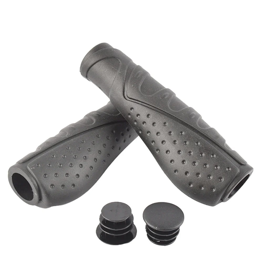 And Easy To Use Brand New Handlebar Grips Long+Short/ Long/ Short Long/Short Shift TPR Rubber 1Pair Folding Bike