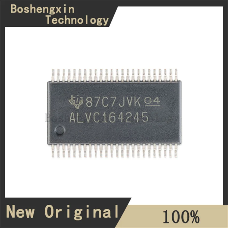 1Pcs SN74ALVC164245DLR  16-Bit 2.5-V to 3.3-V/3.3-V to 5-V Level-Shifting Transceiver with 3-State Outputs SSOP-48-300mil