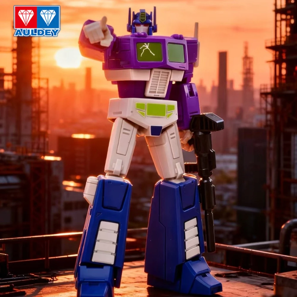 Caja ciega G1 Classic Transformers, figura de acción altamente móvil Galvatron, versión clara, Megatron, juguete coleccionable, regalo de Navidad