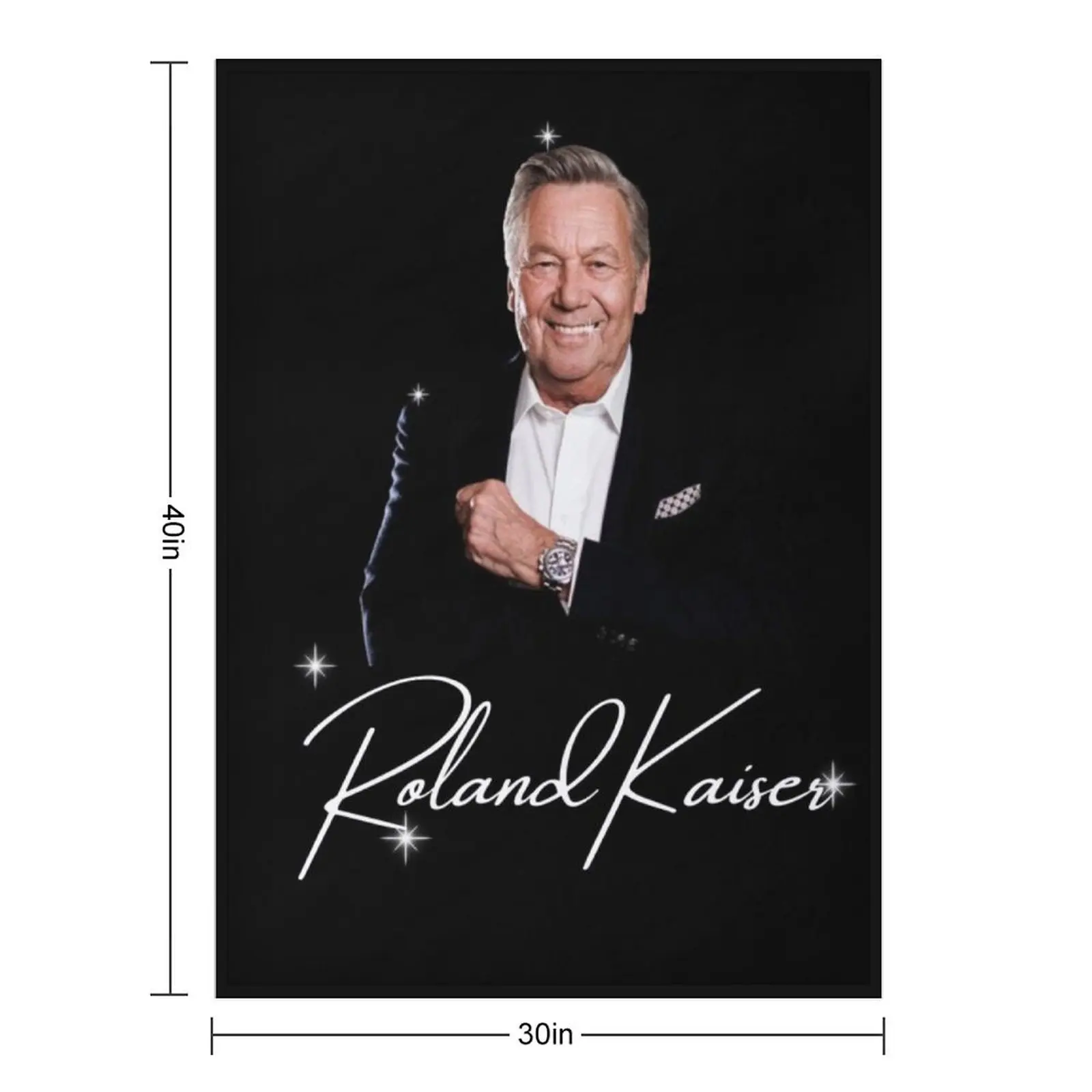 Roland kaiser - rip Roland kaiser - rest in peace Roland kaiser Throw Blanket Winter beds Moving Soft Sofas Blankets