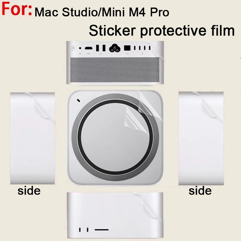 For Mac Studio M4 Max sticker protective film Mac Studio M3 Ultra computer host shell film Mac Mini M4 Pro body film fully  film
